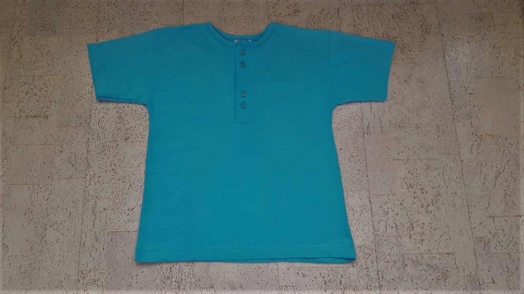 Kinder T-shirt maat 152 unikleur lichtblauw - Nieuw !, Ophalen of Verzenden, Nieuw, Jongen of Meisje, Shirt of Longsleeve