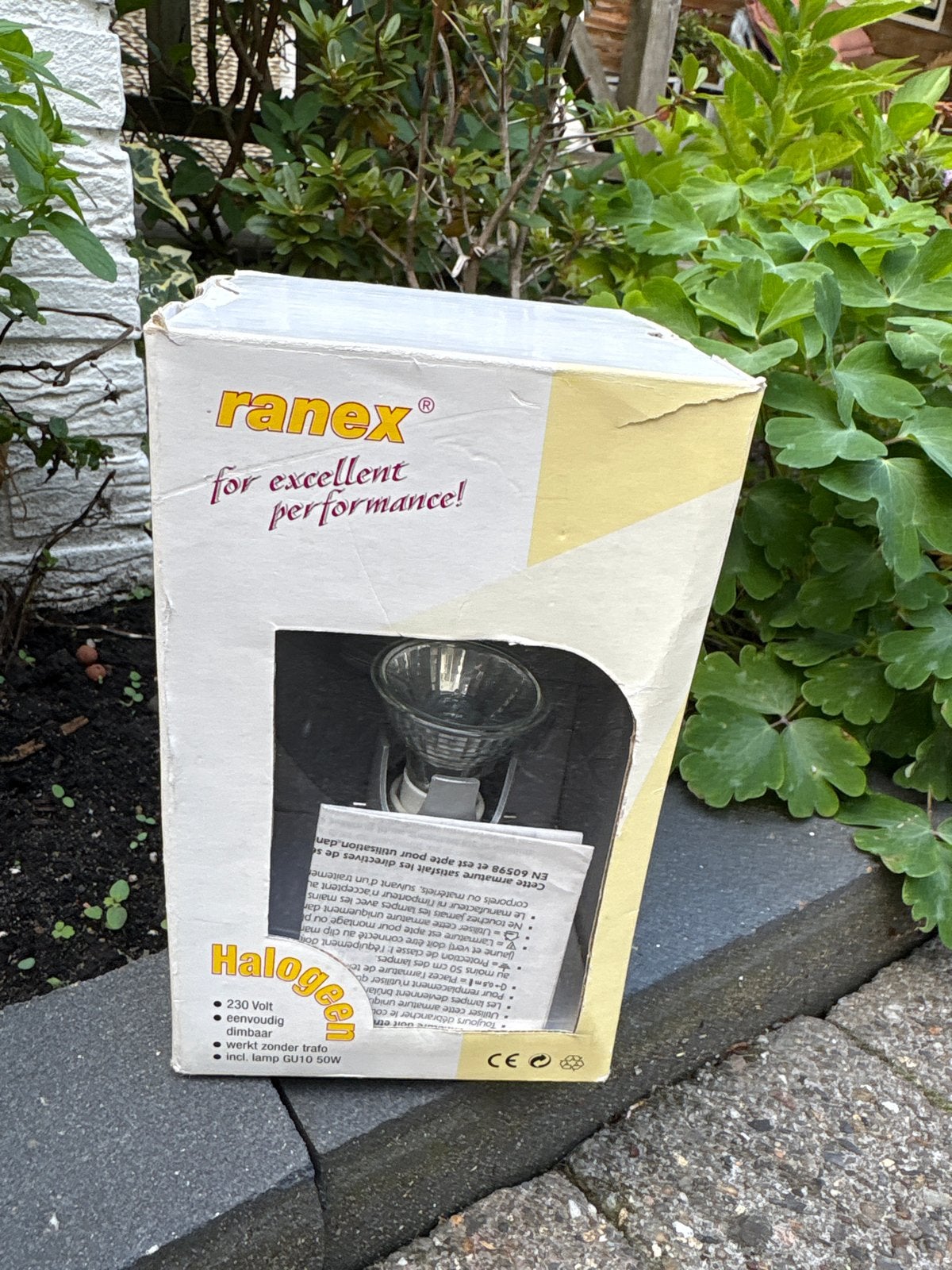 Ranex Halogeen Spot GU10 50W - Nieuw in doos, Huis en Inrichting, Lampen | Losse lampen, GU10, Nieuw, Overige merken, Halogeenlamp