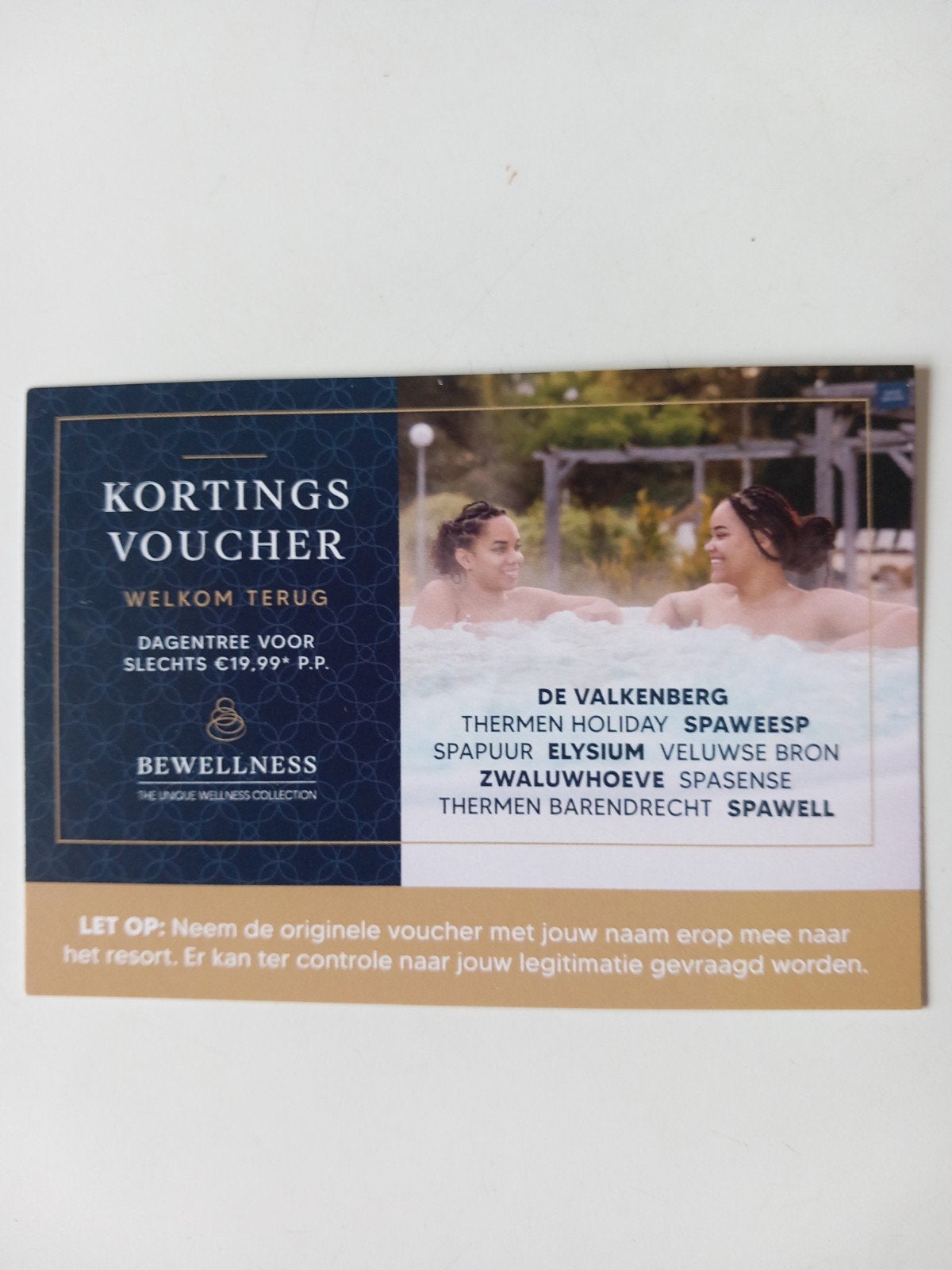 Kortingcodes voor diverse sauna's, Tickets en Kaartjes, Recreatie | Overige, Eén persoon, Kortingskaart