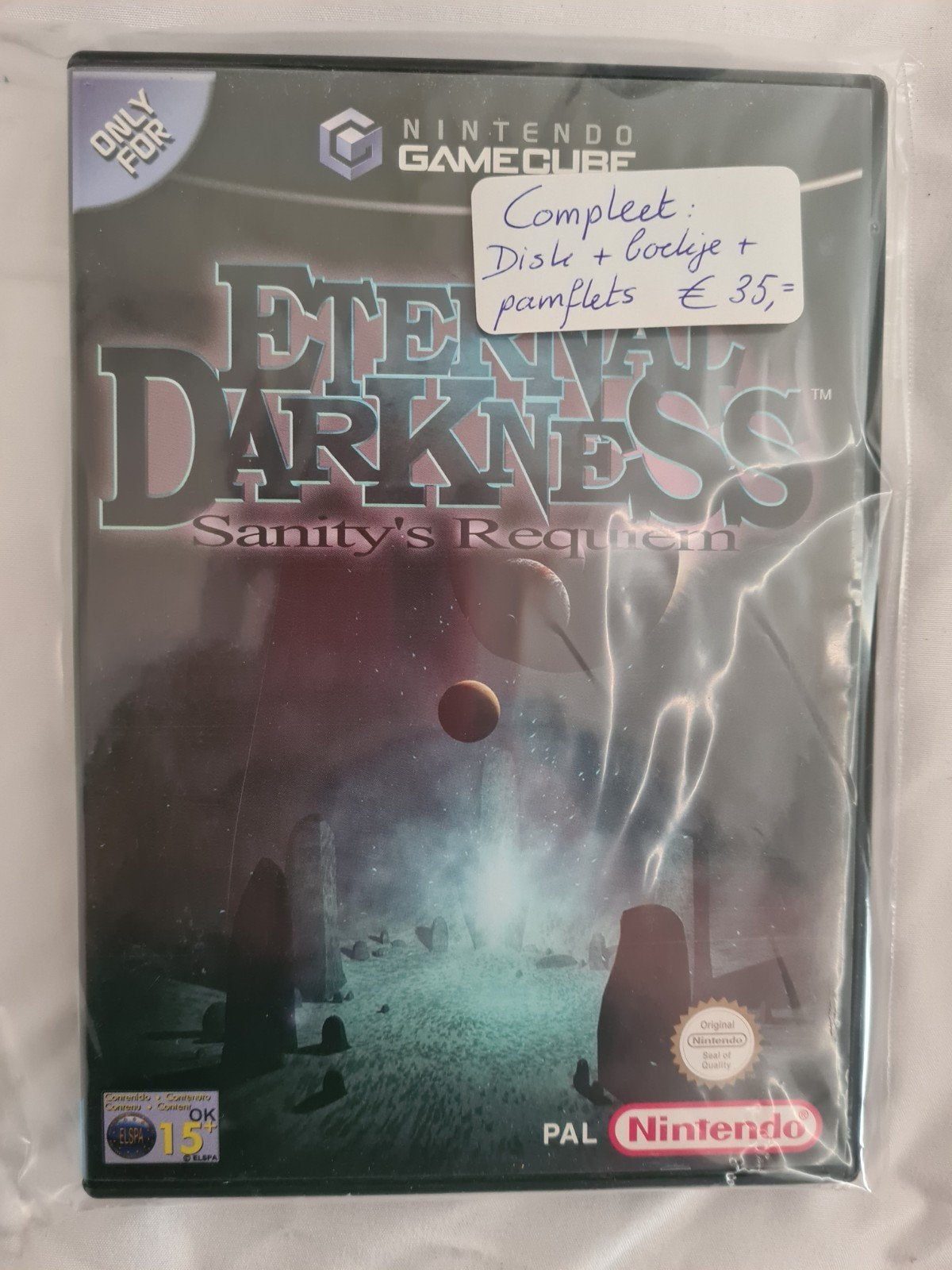 Nintendo Game Cube ETERNAL DARKNESS Sanity's requiem, Spelcomputers en Games, Ophalen of Verzenden, Gebruikt, Vanaf 16 jaar