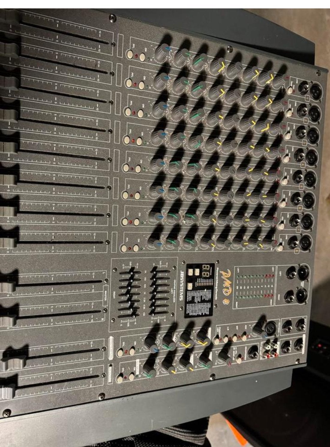 JB Systems P&D 8 Mengpaneel - 20 kanalen, Ophalen, Gebruikt, 20 kanalen of meer, Microfooningang