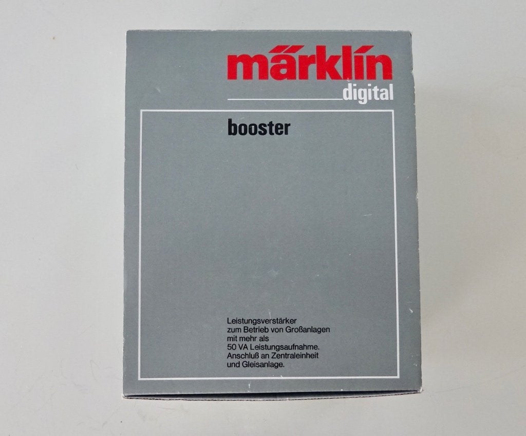 6017 Marklin Booster, Gebruikt, Ophalen of Verzenden, Märklin, Transformator of Voeding