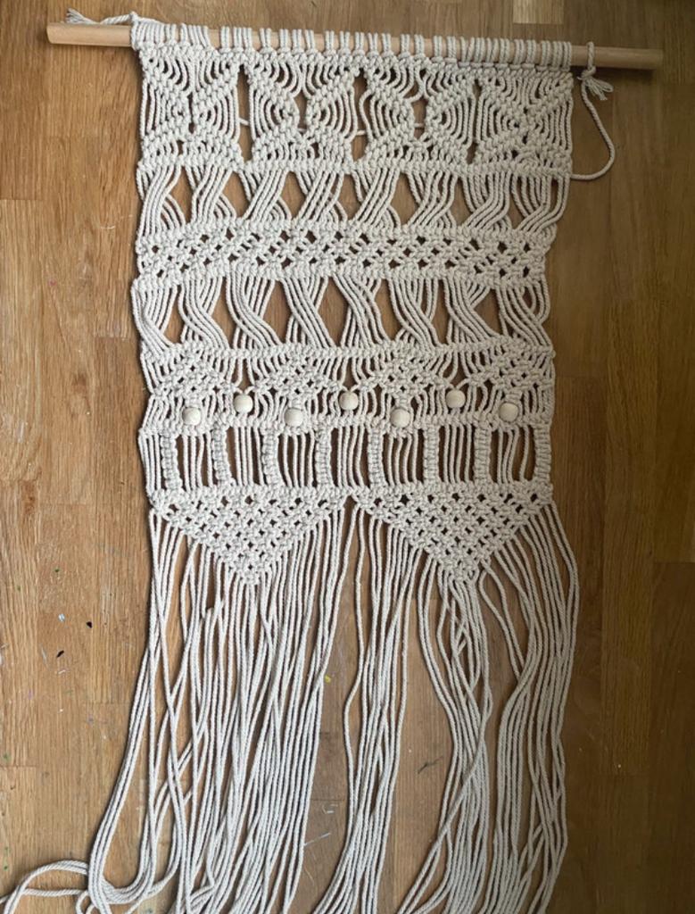Macrame Wandhanger, Ophalen of Verzenden, Zo goed als nieuw
