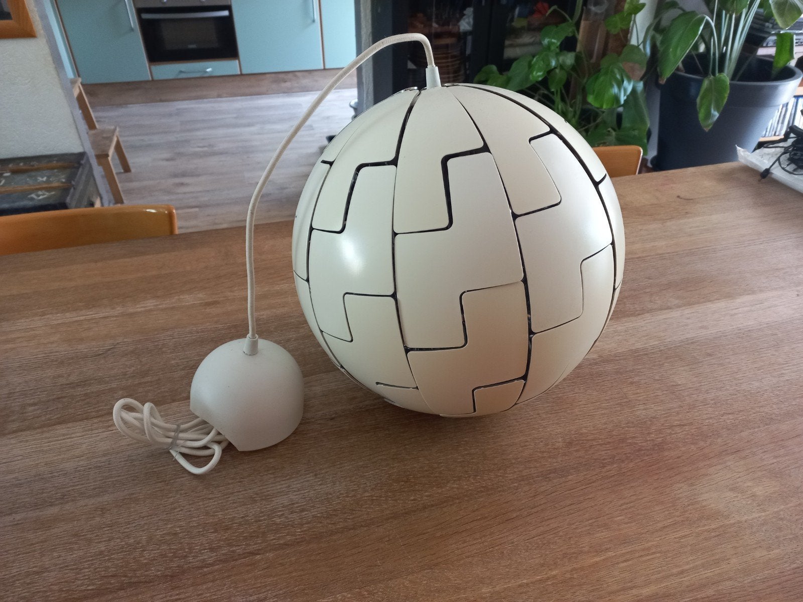 Ikea 'Star Wars' plafondlamp PS 2014 wit/zilver, Ophalen, Gebruikt
