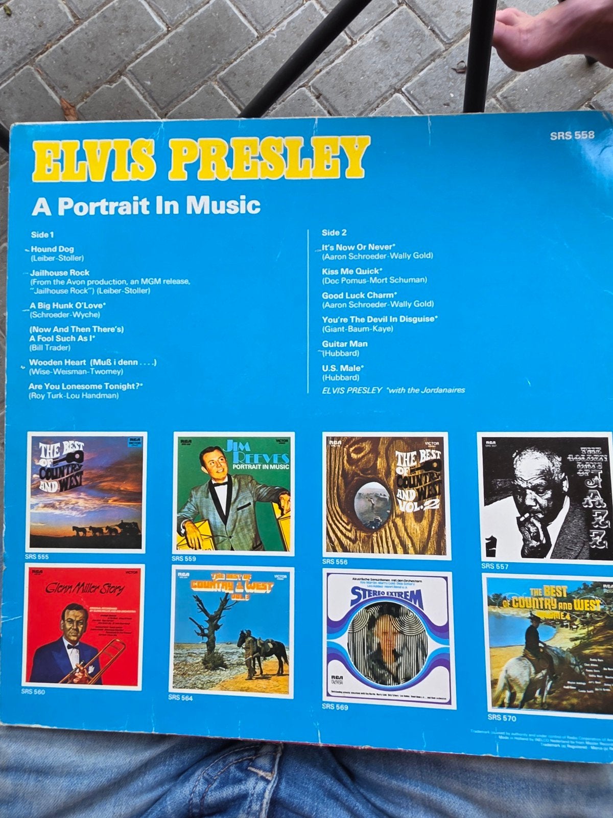 Elvis Presley - A Portrait in Music LP (RCA International), Ophalen of Verzenden, Gebruikt, 12 inch