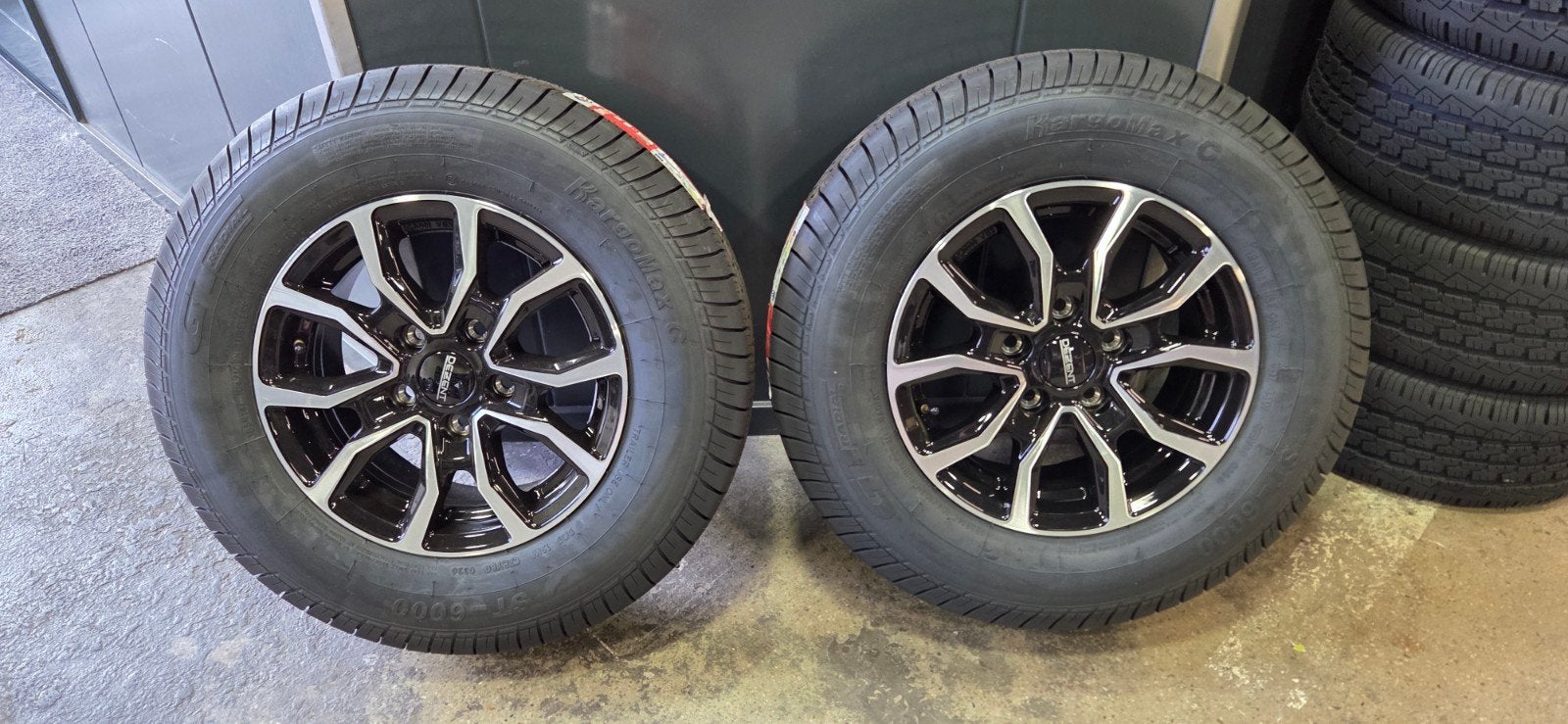 14 inch nieuwe sportvelgen voor caravan's 185R14C 104/102, Ophalen, Nieuw