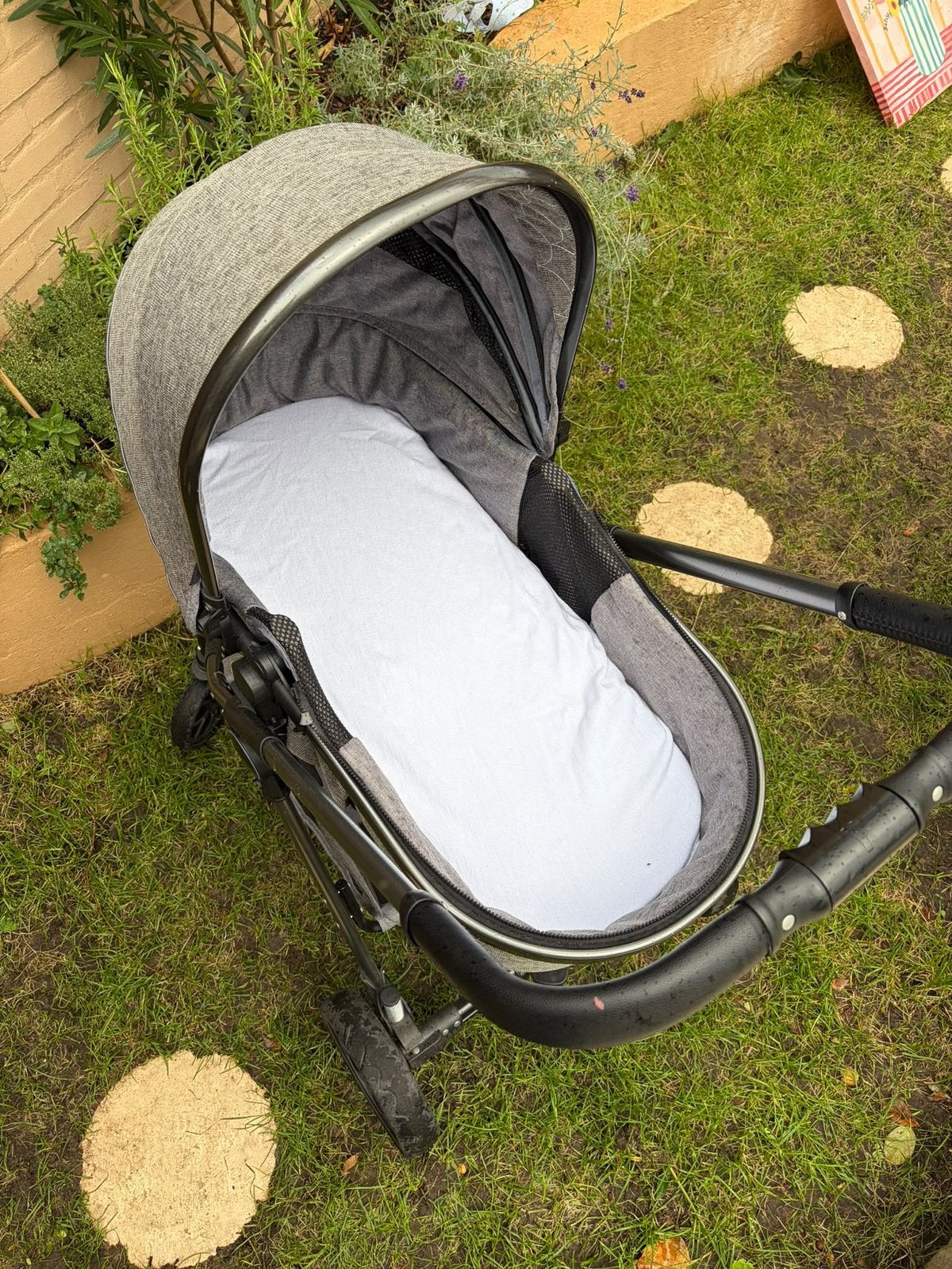 Kinderwagen 3 in 1, Luchtbanden, Zo goed als nieuw, Combiwagen, Ophalen