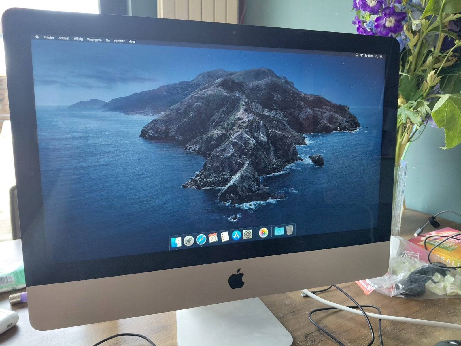 iMac (21.5-inch, Late 2013) - MacOS Catalina, Ophalen, Gebruikt, 2 tot 3 Ghz, 8 GB