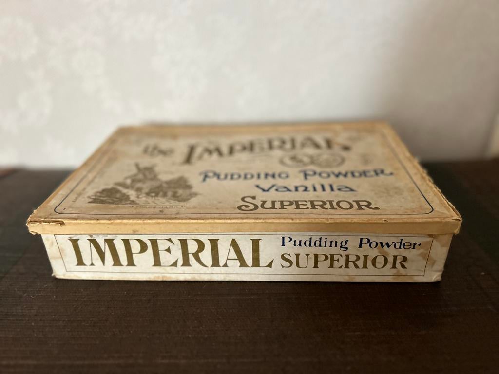 Oude kartonnen doos Imperial, Ophalen of Verzenden