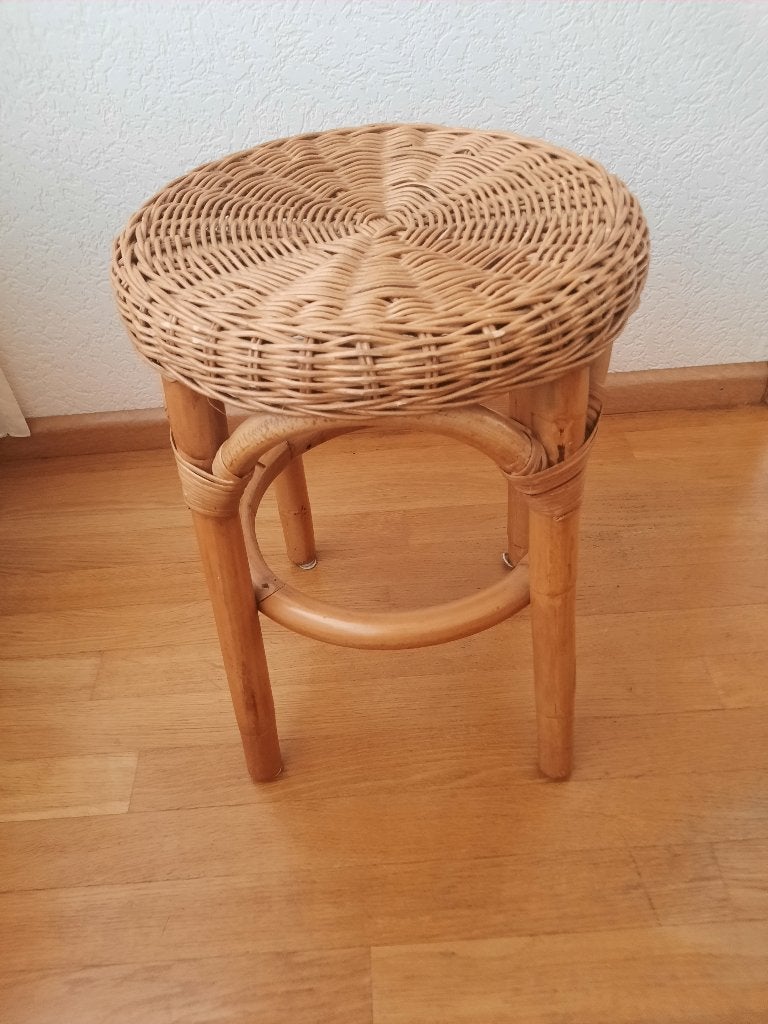 Rotan Kruk, Huis en Inrichting, Ophalen, Gebruikt, Hout