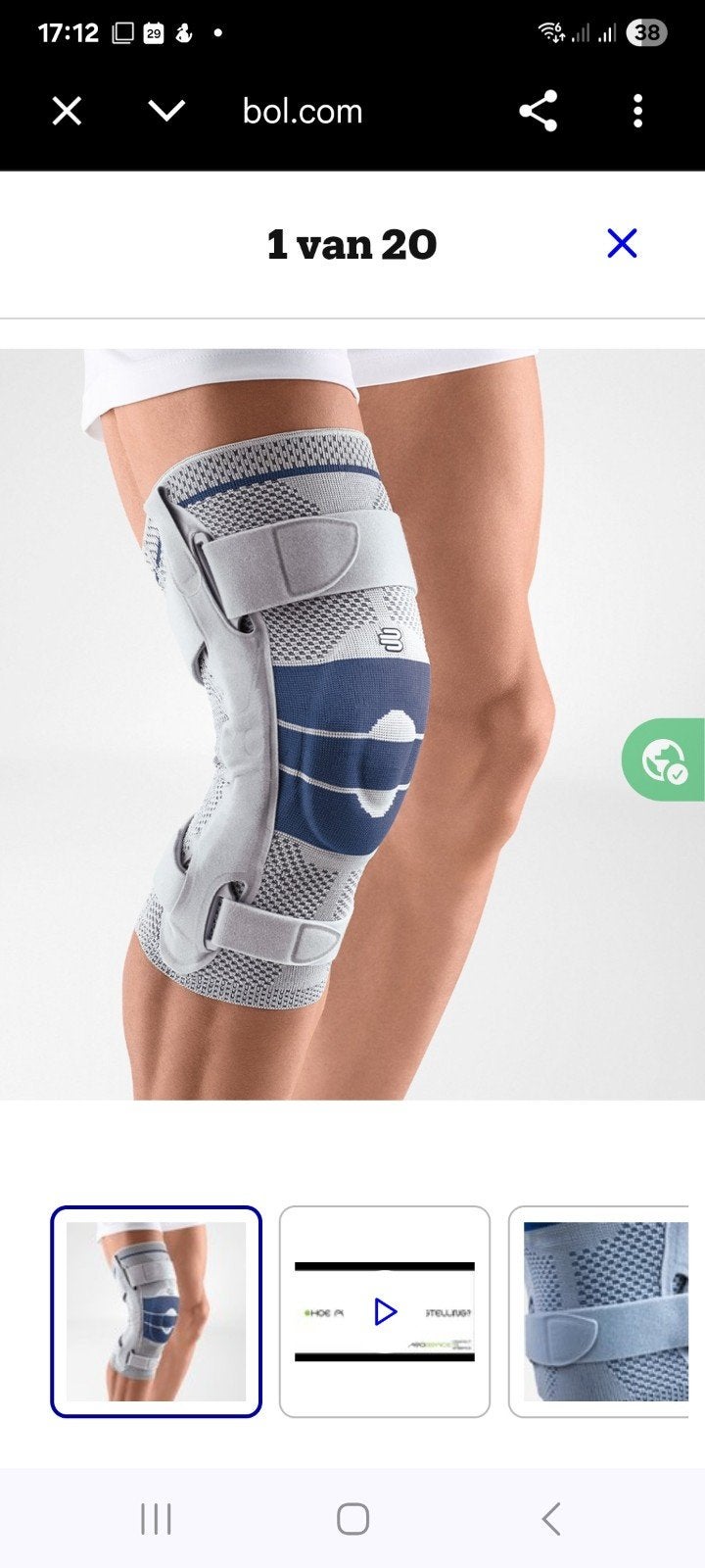 Knie brace links en rechtse, Diversen, Braces, Ophalen, Nieuw