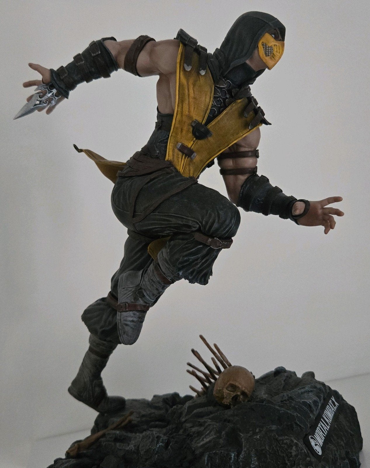 Mortal Kombat X Kollector's Edition Scorpion beeld, Ophalen of Verzenden, Zo goed als nieuw