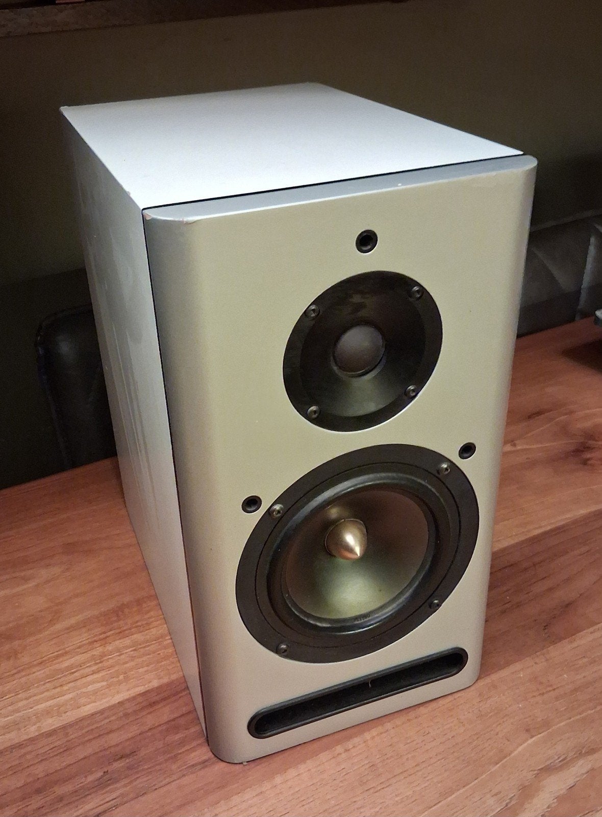 ASW Cantius I Boekenplank Luidspreker - wit, Overige merken, Gebruikt, Ophalen of Verzenden, Minder dan 60 watt