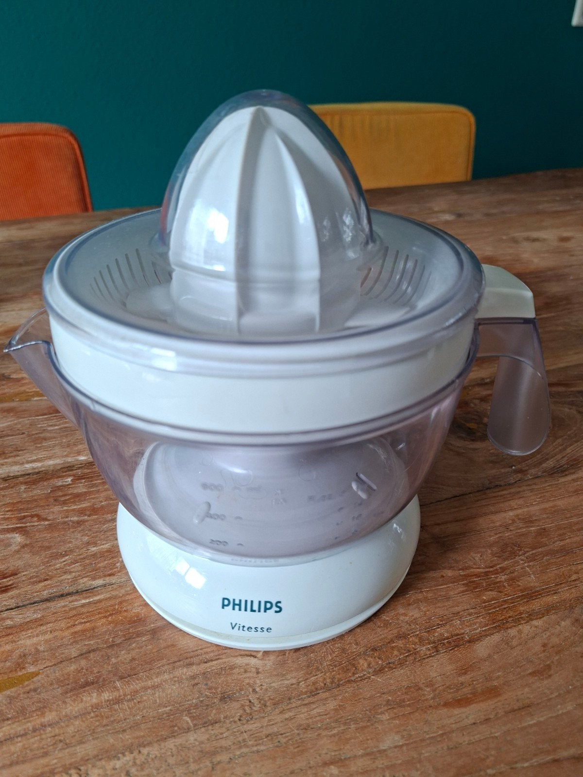 Philips Citruspers/ sinasappelpers, Ophalen of Verzenden, Gebruikt, Elektrisch, Citruspers