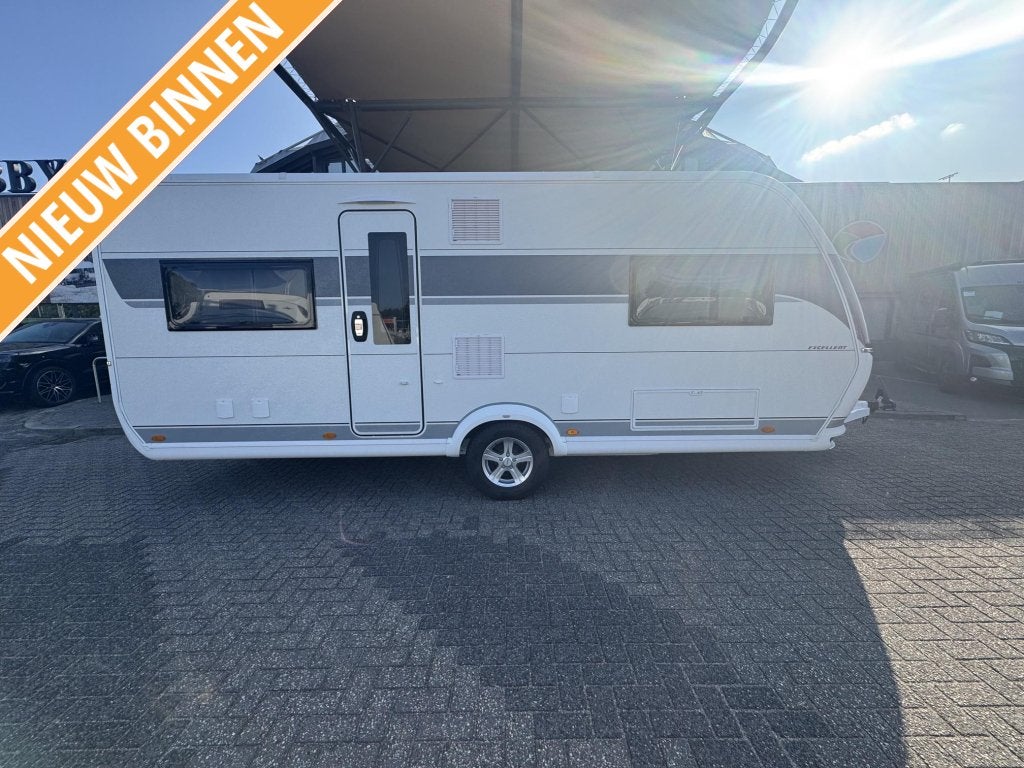 Hobby Excellent 560 CFE NIEUW SUPERACTIE !!!!, Caravans en Kamperen, Caravans, Rondzit, Hobby, Bedrijf, Overige typen