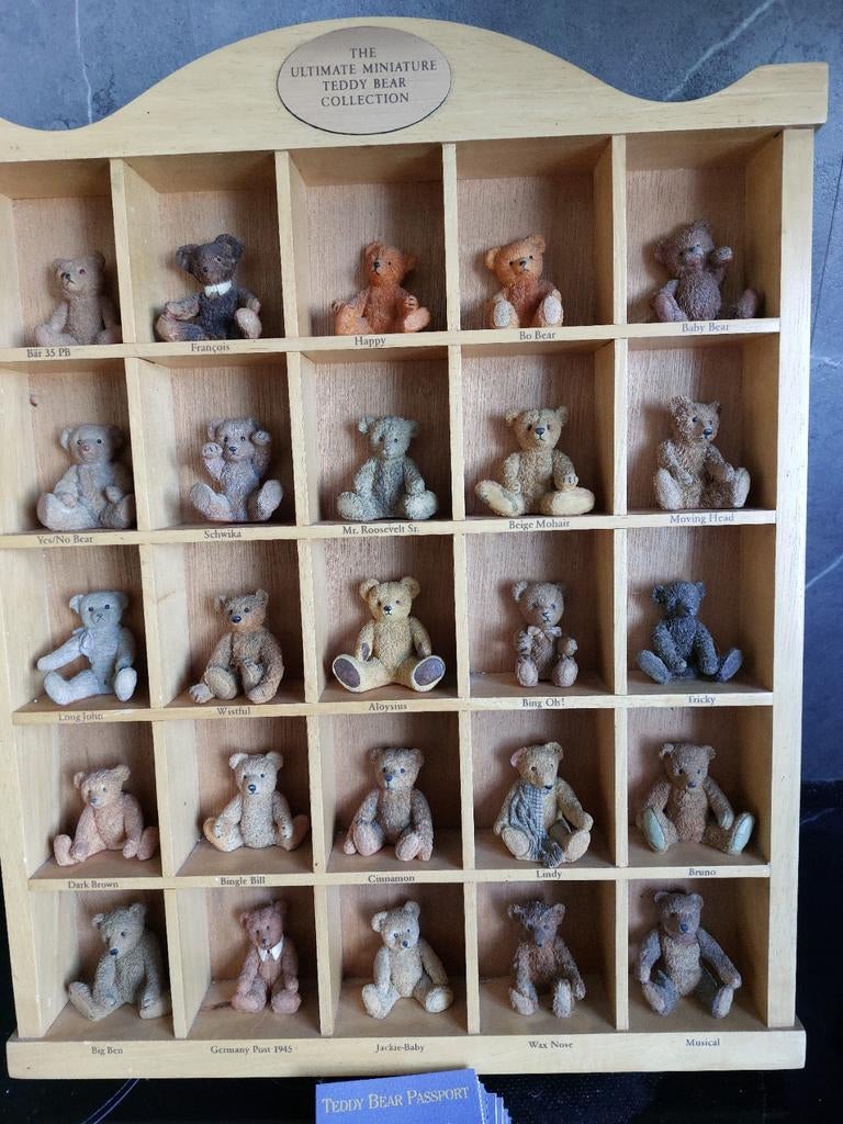 Beertjes verzameling., Verzamelen, Beren en Cherished Teddies, Ophalen, Gebruikt, Stoffen beer, Overige merken