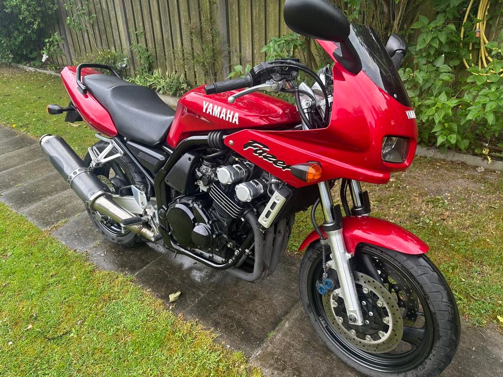 Yamaha Fazer FZS600H nieuwstaat Rood, Motoren, Motoren | Yamaha, Occasion, 4 cilinders, Motorrijbewijs A, Particulier