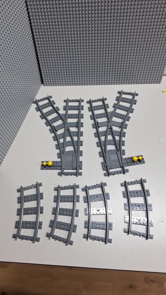 Lego rc trein wissels, Ophalen of Verzenden, Zo goed als nieuw