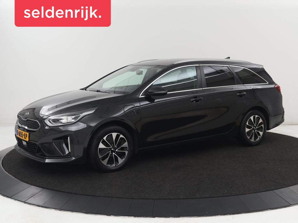 Kia Ceed 1.6 GDI PHEV DynamicPlusLine | Trekhaak | Stoelverw, Auto's, Kia, Adaptive Cruise Control, Gebruikt, Leder en Stof, Zwart
