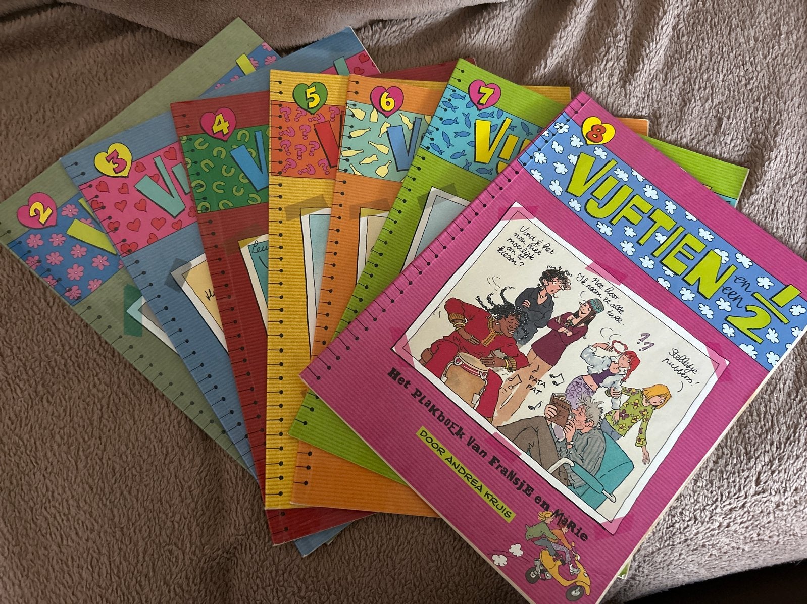 Het Plakboek van Fransje en Marie - Vijftien en een 1/2, Complete serie of reeks, Ophalen of Verzenden, Gelezen