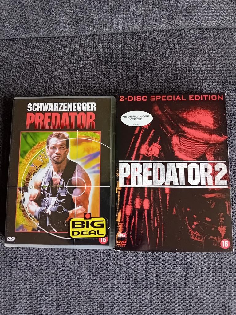 Predator 1 & 2 DVD - Special Editions, Vanaf 16 jaar, Ophalen, Zo goed als nieuw, Boxset