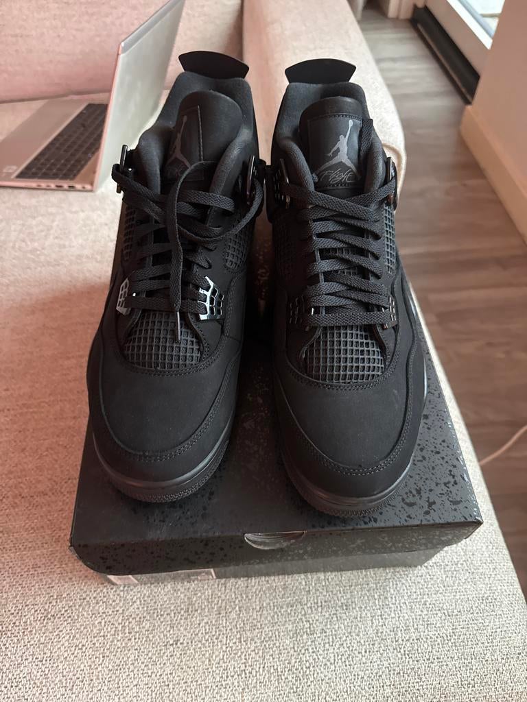 Air Jordan 4 Retro - Klassieker!, Zwart, Nieuw, Ophalen of Verzenden, Sneakers of Gympen