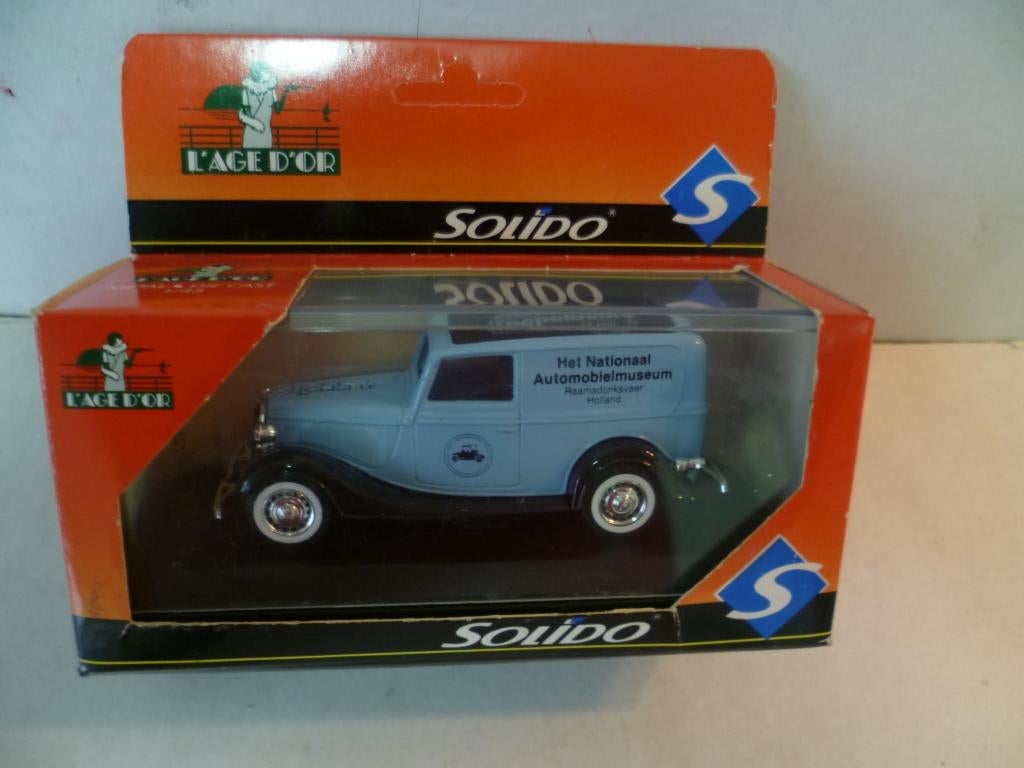 Solido Ford V8 1936 Koepelbeurs Modelautobeurs '93 1:43 auto, Ophalen of Verzenden, Nieuw, Auto, Solido
