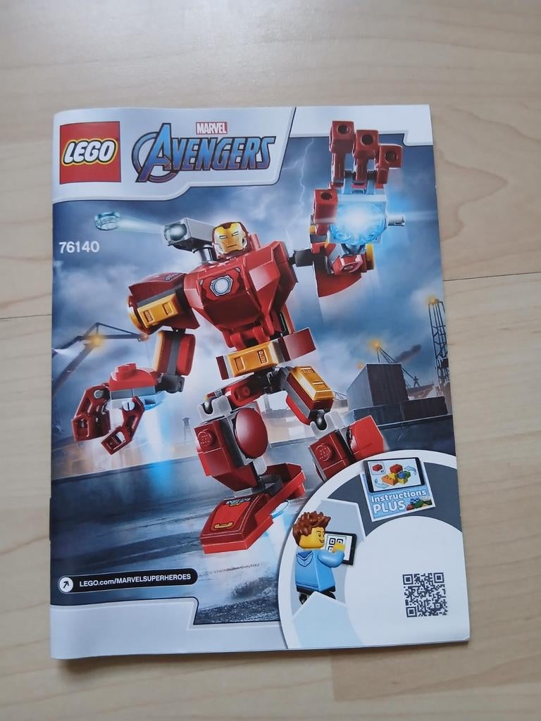 LEGO Marvel Iron Man Mech Armor (76140), Kinderen en Baby's, Speelgoed | Duplo en Lego, Ophalen of Verzenden, Zo goed als nieuw
