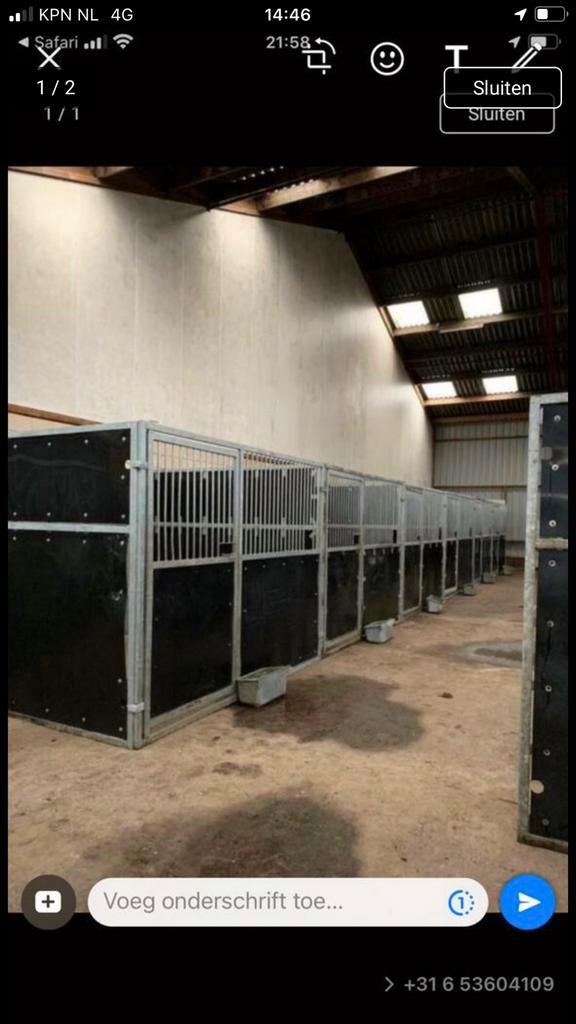 Concoursboxen huren 14 euro!!