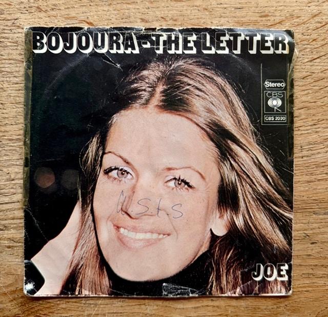 Bojoura - The Letter NEDERBEAT, Cd's en Dvd's, Vinyl Singles, Gebruikt, 7 inch, Single, Ophalen of Verzenden