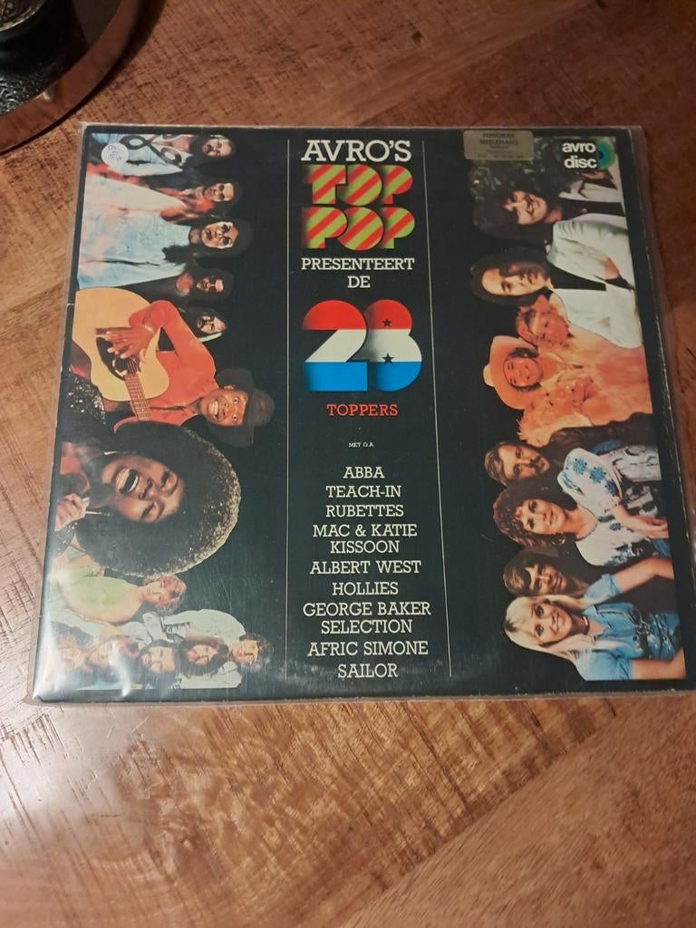 AVRO's Toppop presenteert de 28 Toppers LP, Ophalen of Verzenden, Gebruikt, 12 inch