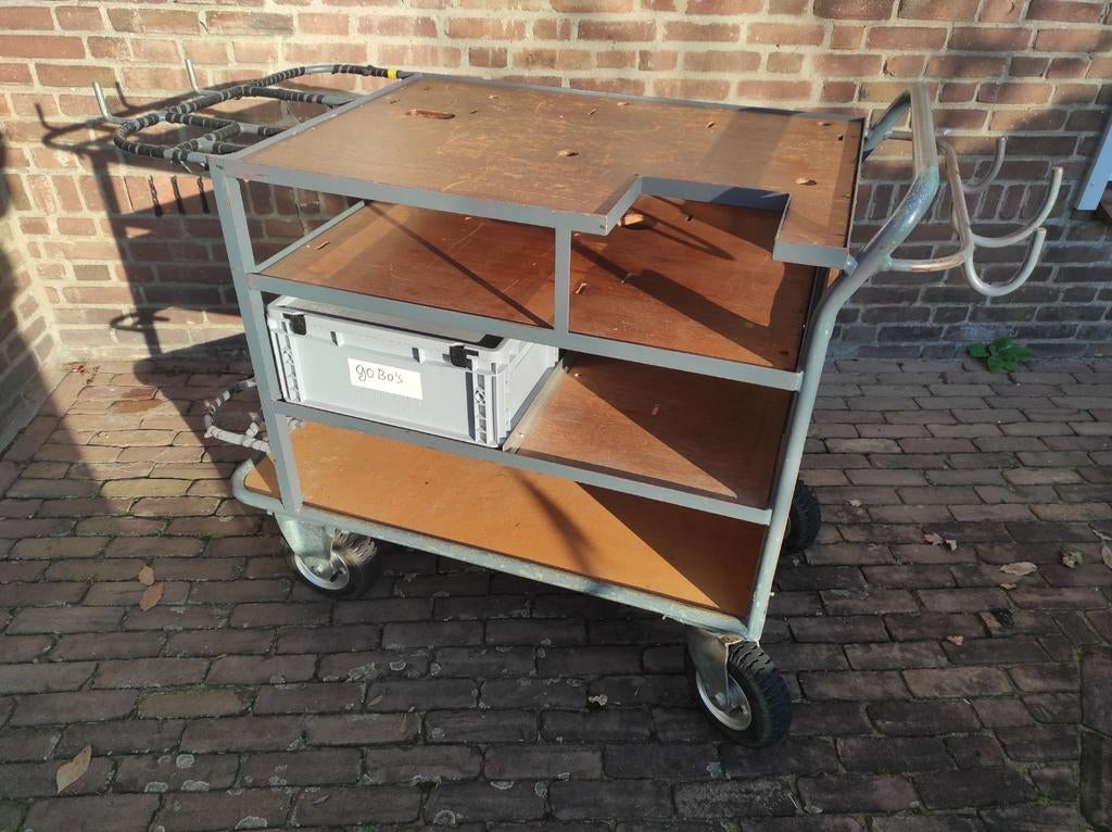 Plateauwagen licht / camera / geluid soort Magliner, 100 liter of meer, Ophalen, Transportkar