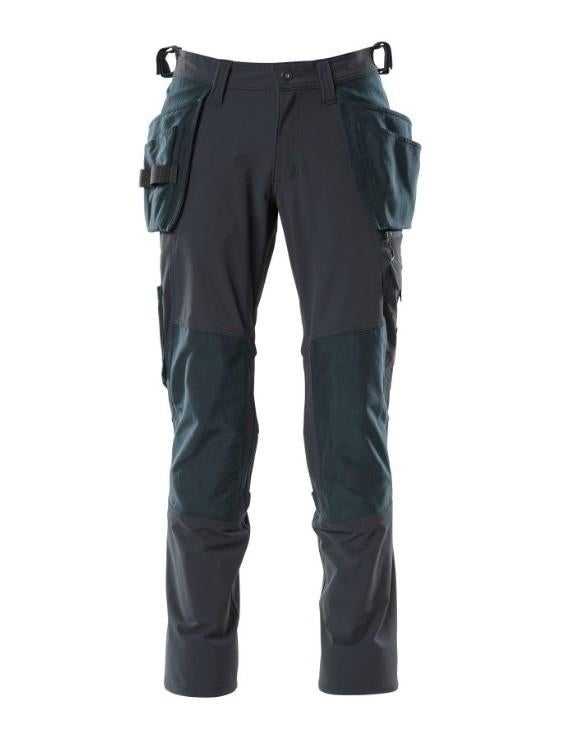 MASCOT Lange broek met stretch, Maat 52/54 (L), Benelux@mascot.dk, Blauw, Mascot WorkWear