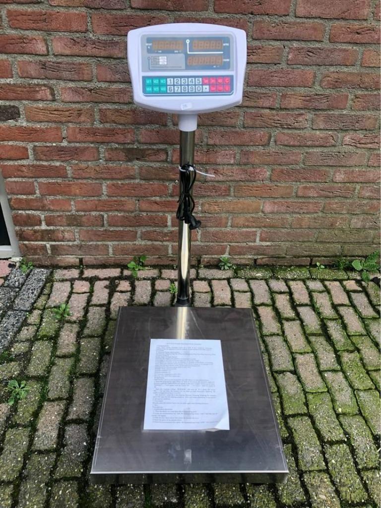 Weegschaal tot 300 kilo | NIEUW uit voorraad leverbaar!