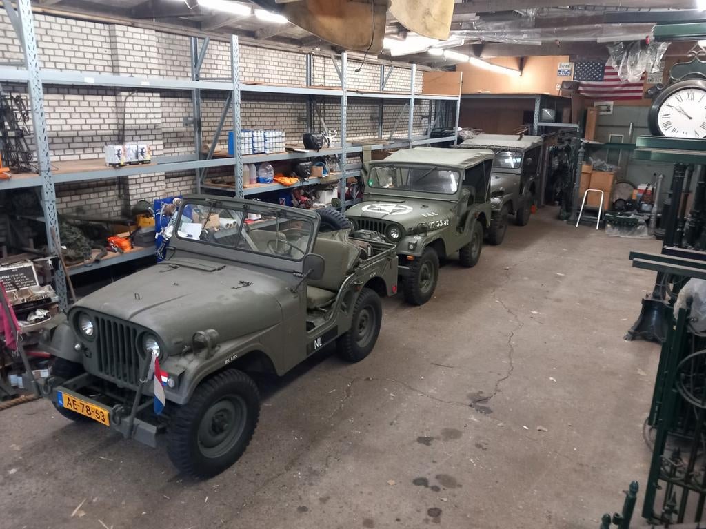 nekaf M38A1 4x4. 1,25 TON Willy, Auto's, Overige Auto's, Stof, Trekhaak, Cabriolet, Handgeschakeld