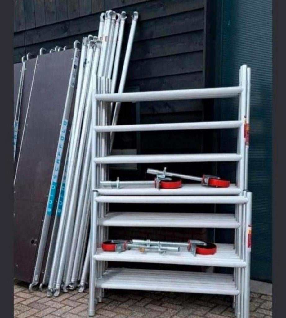 Nieuwe rolsteiger diverse werkhoogtes scherp geprijsd, Nieuw, Ophalen of Verzenden, Rolsteiger of Kamersteiger, 5 meter of hoger