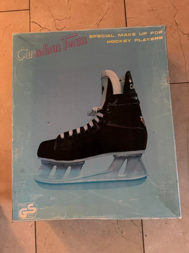 IJshockeyschaatsen Canadian Team - Maat 40, Sport en Fitness, Schaatsen, Ophalen of Verzenden, Gebruikt, IJshockeyschaatsen, Overige merken