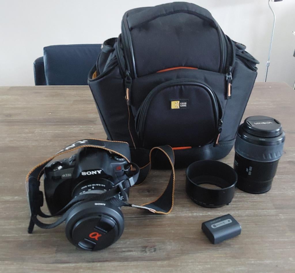 Fotocamera, Audio, Tv en Foto, Fotocamera's Digitaal, Ophalen, Gebruikt, Spiegelreflex, 10 Megapixel