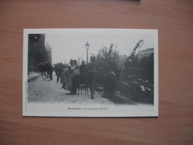Paris Vecu Oude kaart, Verzenden, Voor 1920, Ongelopen, Frankrijk