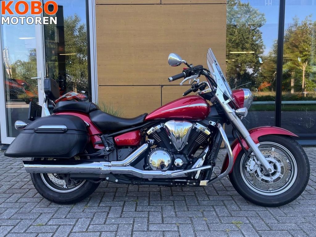 YAMAHA XVS 1300 A MIDNIGHT STAR (bj 2009), Motoren, Motoren | Yamaha, 2 cilinders, Bedrijf, Onbekend, Meer dan 35 kW