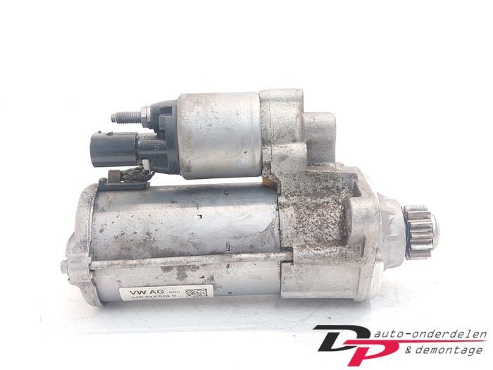 Startmotor van een Volkswagen Tiguan, Gebruikt, -, Volkswagen, -