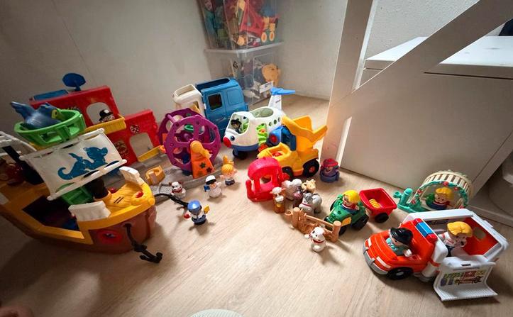 Leuke Little People speelgoedset, Ophalen of Verzenden, Gebruikt, Jongen of Meisje