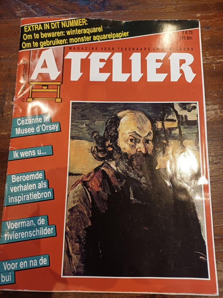 Atelier - November 1988, Ophalen of Verzenden, Overige onderwerpen