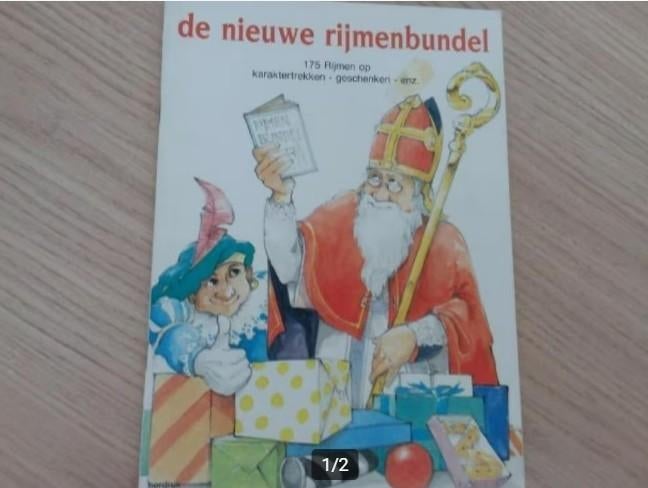 De nieuwe rijmenbundel, Sinterklaas, Diversen, Sinterklaas, Ophalen of Verzenden, Zo goed als nieuw