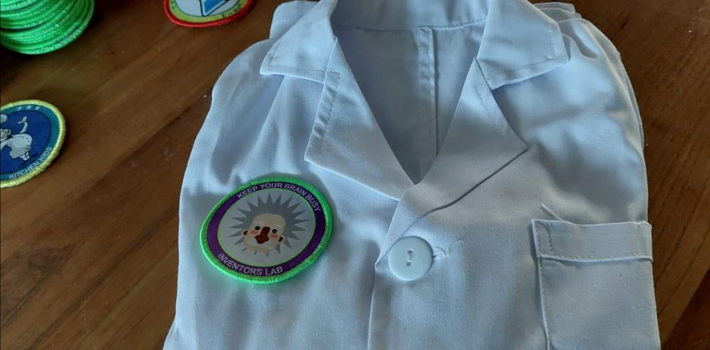 Labjas, knutseljas, voor kinderen, verschillende maten, Ophalen of Verzenden, Nieuw