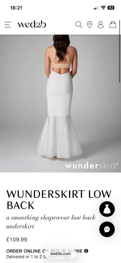Onderrok trouwjurk, wunderskirt, Kleding | Dames, Trouwkleding en Trouwaccessoires, Ophalen of Verzenden, Zo goed als nieuw, Zwart