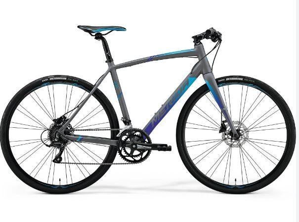 Nu in prijs verlaagd Fitness Hybride Racefiets Merida Speed, 28 inch, Zo goed als nieuw, 15 tot 20 versnellingen, 53 tot 57 cm