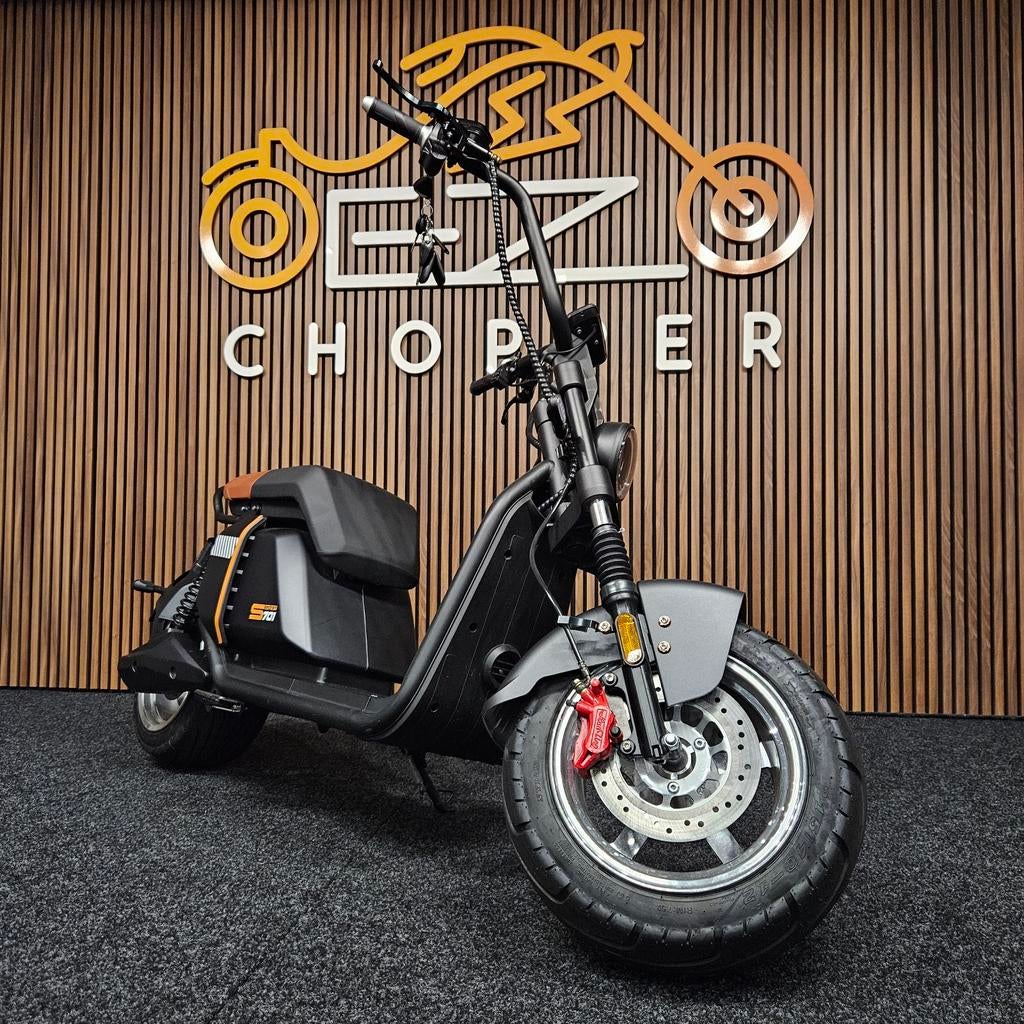 E-Chopper 701 Sport - 2 persoon - grote accu, Fietsen en Brommers, Ophalen of Verzenden, Zo goed als nieuw, Elektrische step (E-scooter)