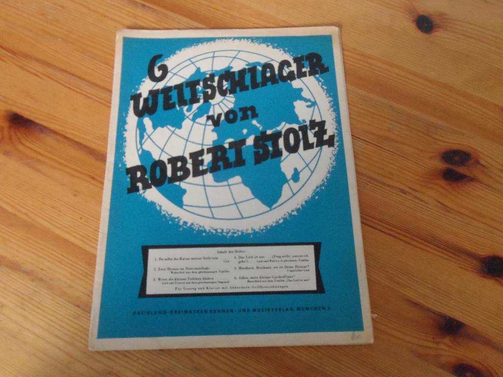 Weltschlager von robert stolz, Gebruikt, Klassiek, Gitaar, Ophalen of Verzenden