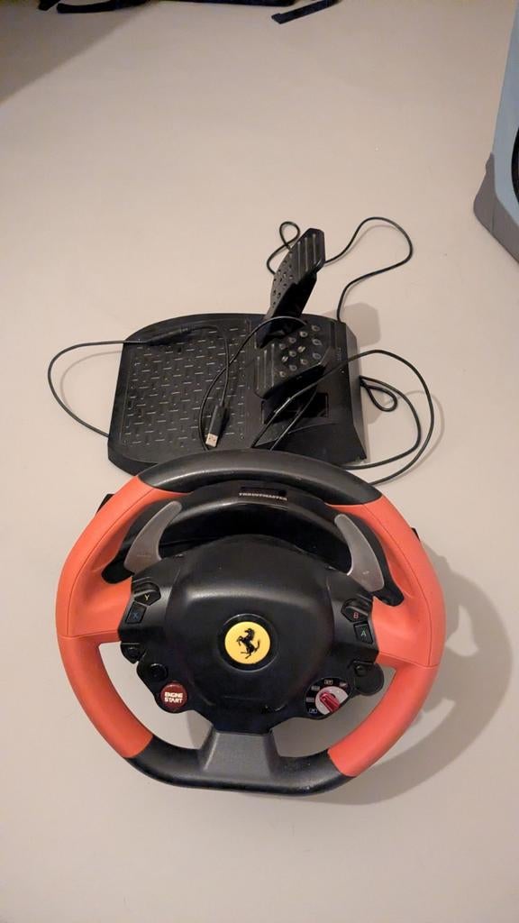 Thrustmaster Ferrari 458 Spider Xbox Stuur, Ophalen, Gebruikt